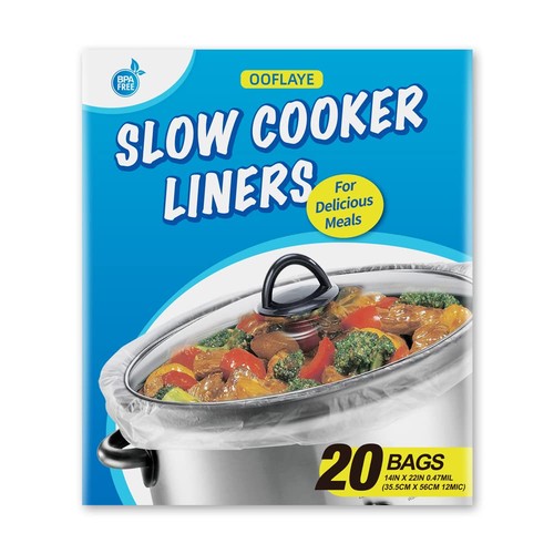 Counts slow cooker liners - 20,